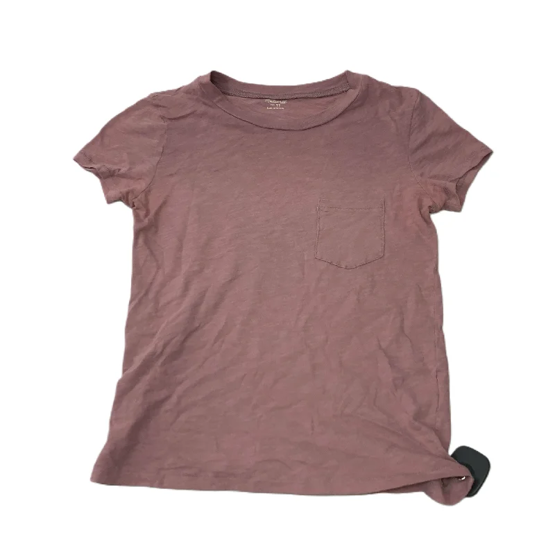 women's T-shirts with international brandingTop Short Sleeve By Madewell  Size: Xs