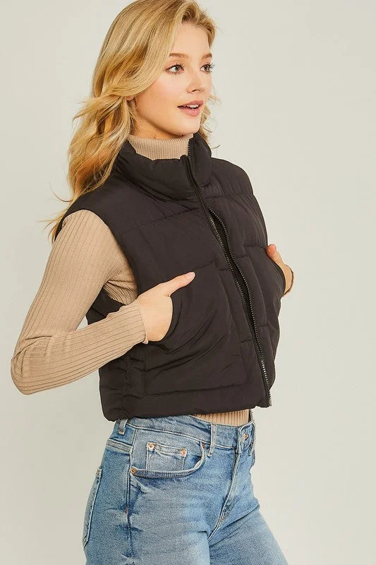 lace women's topsMiley Cropped Vests - 8 Colors!