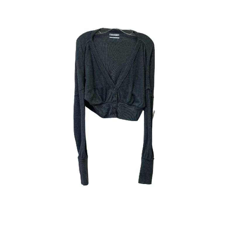 women's long sleeve tops for cocktail partiesGrey Top Long Sleeve By Urban Outfitters, Size: L