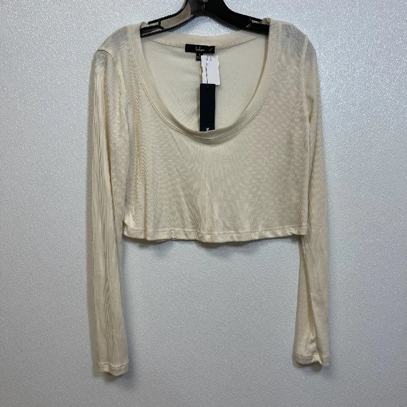 women's long sleeve tops for fallBone Top Long Sleeve Basic Lulus, Size S