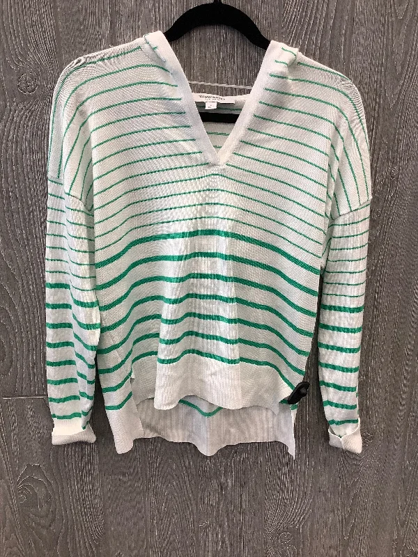 women's long sleeve tops with abstract designsStriped Pattern Top Long Sleeve Clothes Mentor, Size L