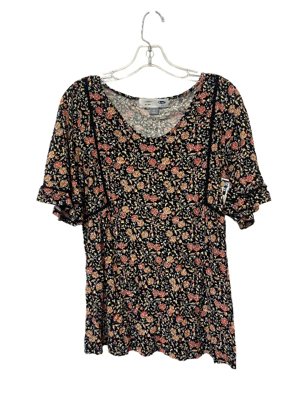 women's T-shirts with petite sizingMulti Top Short Sleeve Old Navy, Size M