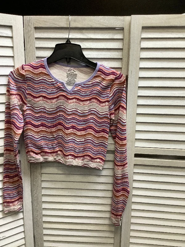 women's long sleeve tops with bohemian vibesMulti-colored Top Long Sleeve Clothes Mentor, Size 2x