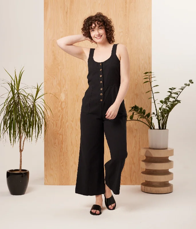 women's jumpsuits for formal eventsStarlette Jumpsuit - Black