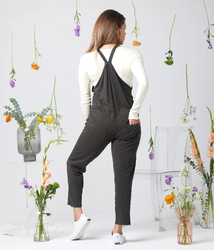 women's jumpsuits for winterRhythm Adjustable Overall - Washed Black