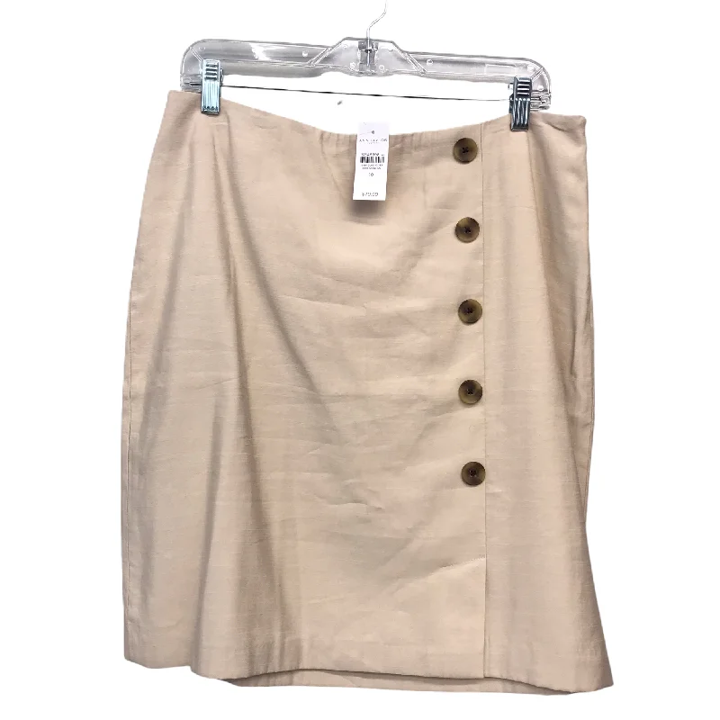 women's pencil skirtsSkirt Midi By Ann Taylor In Tan, Size: 10