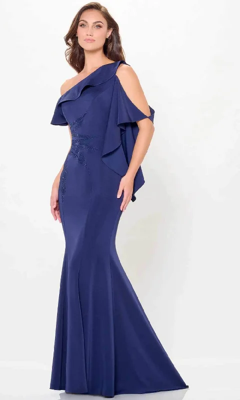 women's versatile dressesCameron Blake CB3237 - Split Sleeve Evening Gown