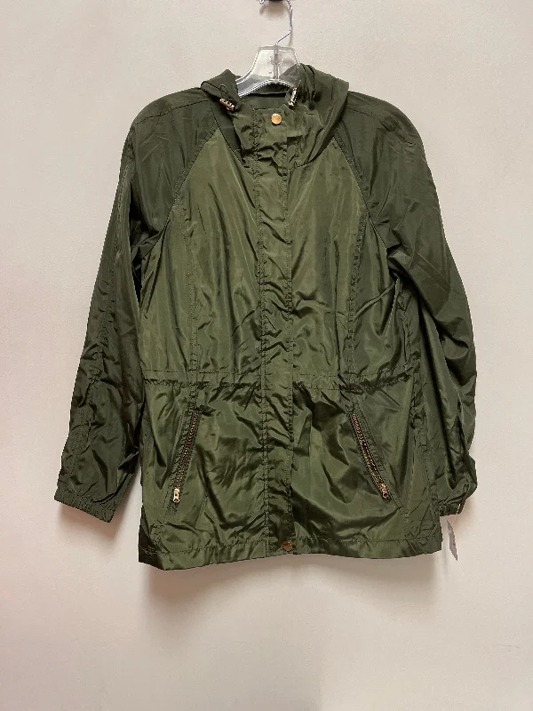 women's coats for countryside strollsJacket Windbreaker By Ci Sono In Green, Size: S