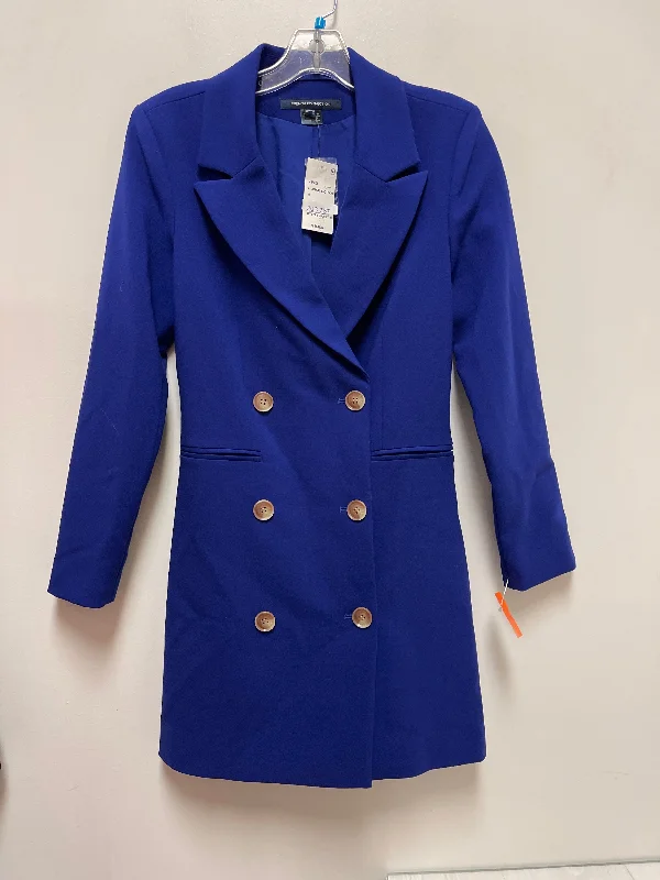 plus-size women's coatsCoat Other By French Connection In Blue, Size: S