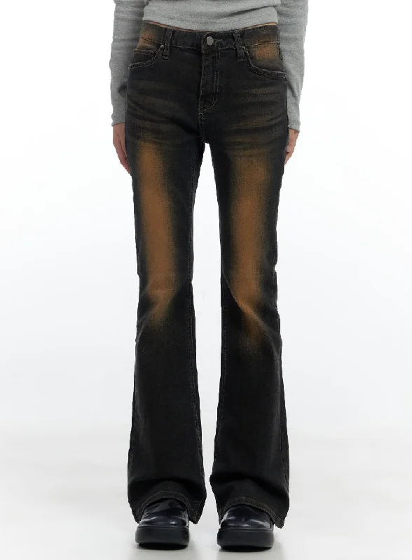 women's denim jeans for springHarley Slim Washed Denim Bootcut Jeans CS420