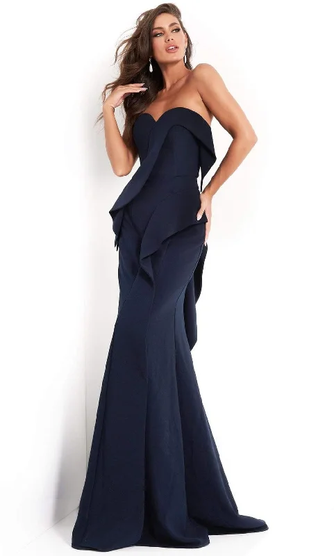 women's maternity dressesJovani - 4466 Strapless Sweetheart Neckline Mermaid Evening Dress