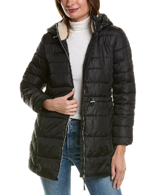 women's coats for hourglass figuresBig Chill Quilted Puffer Jacket