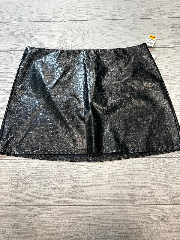 women's timeless satin skirtsSkirt Mini & Short By Bar Iii In Black, Size: 22