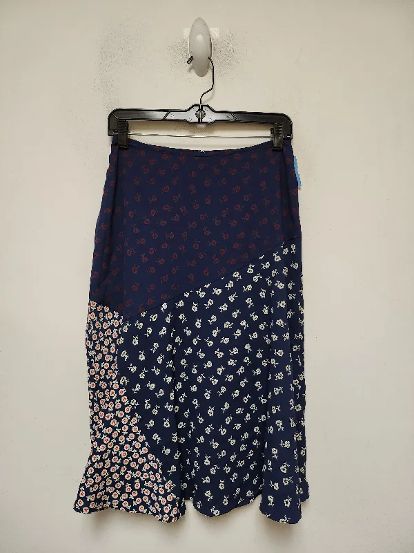 women's loungewear dressy skirtsSkirt Midi By Talbots In Floral Print, Size: 2p