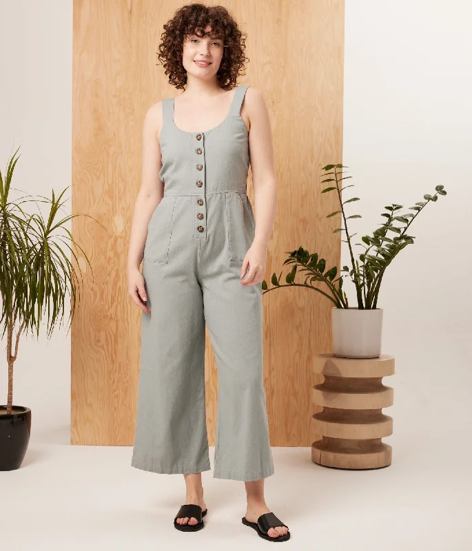 women's jumpsuits for casual gatheringsStarlette Jumpsuit - Tide Pool