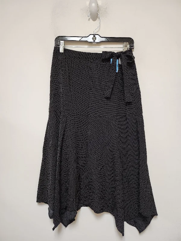 women's pajama-style formal skirtsSkirt Midi By Banana Republic In Polkadot Pattern, Size: 0