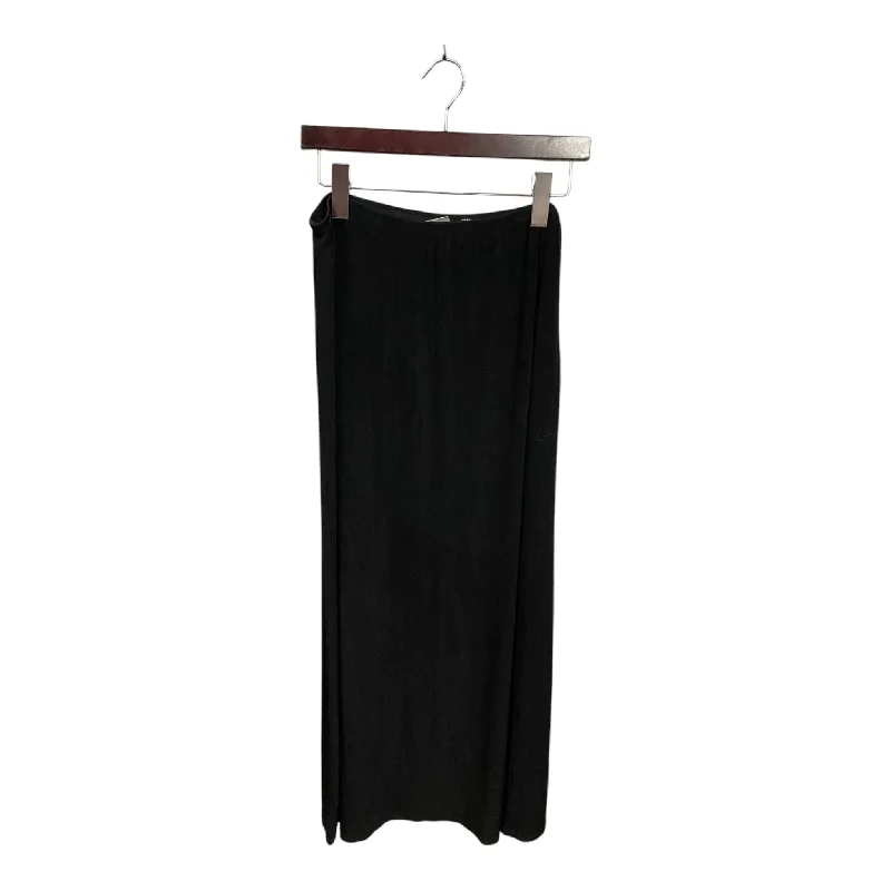 women's woven skirtsSkirt Maxi By Chicos In Black, Size: L