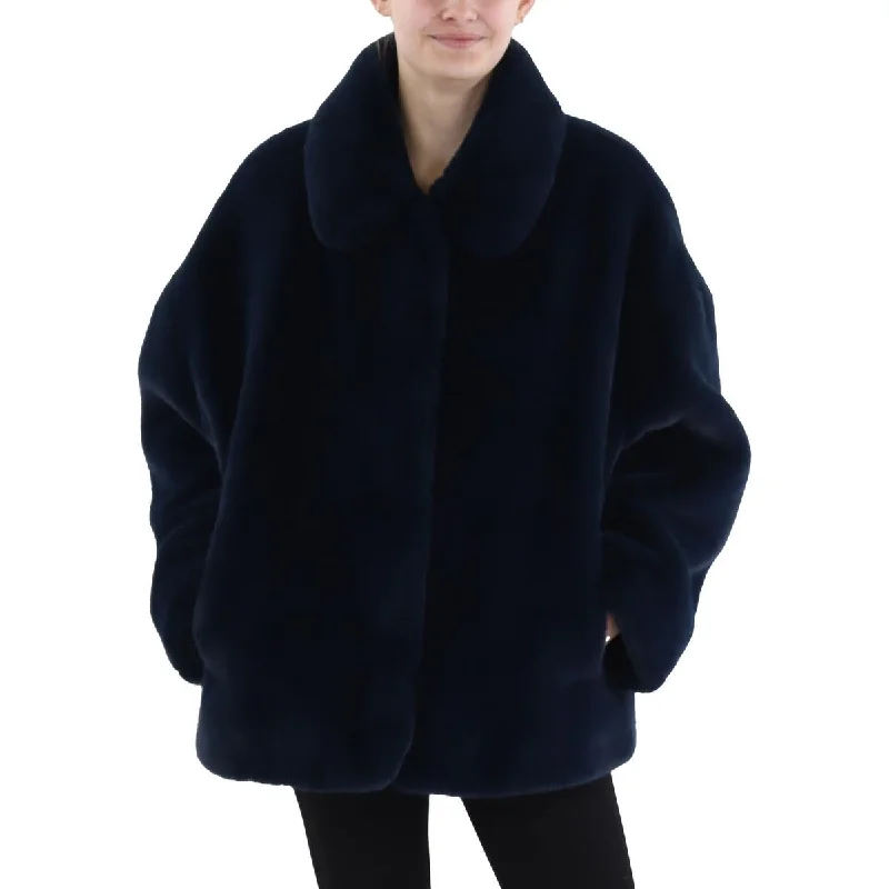 women's coats for city wearWomens Faux Fur Long Faux Fur Coat