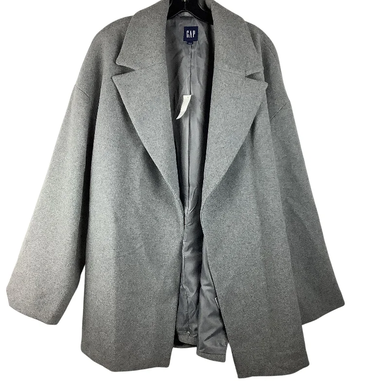 women's coats with removable fur liningsCoat Other By Gap In Grey, Size: L tall