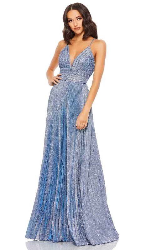 women's stretch dressesIeena Duggal 30725 - Sleeveless Empire Evening Dress