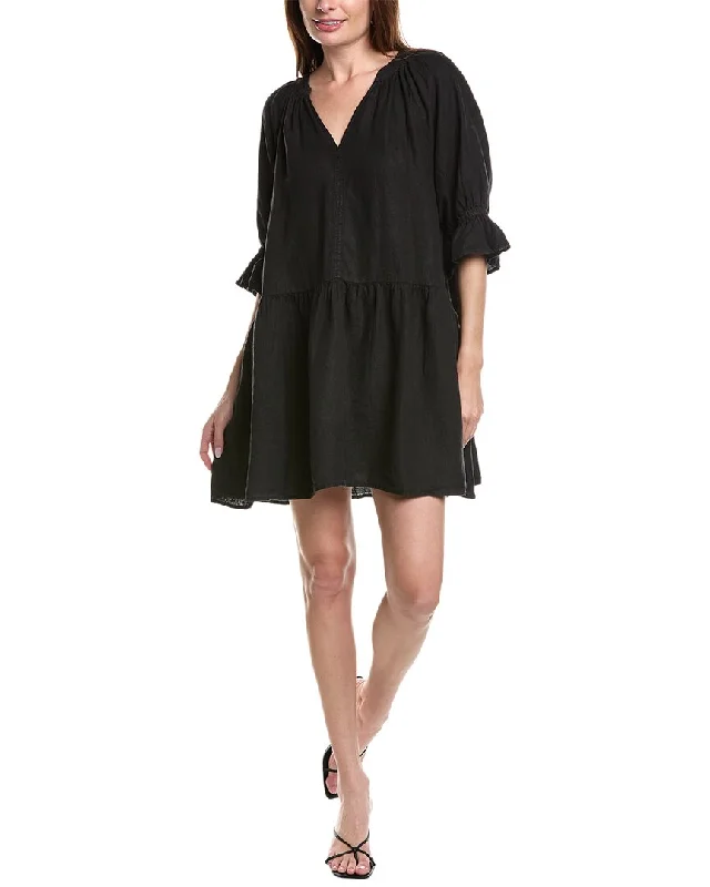 women's petite dressesVelvet by Graham & Spencer Bria Linen Mini Dress