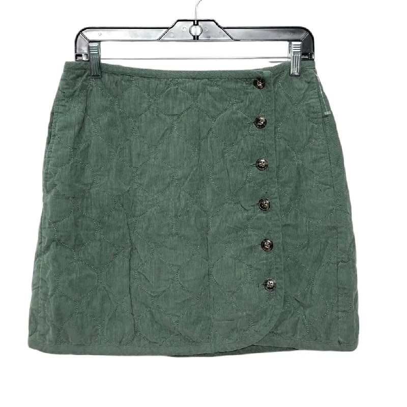 women's moisture-wicking formal skirtsSkirt Mini & Short By Madewell In Green, Size: 6