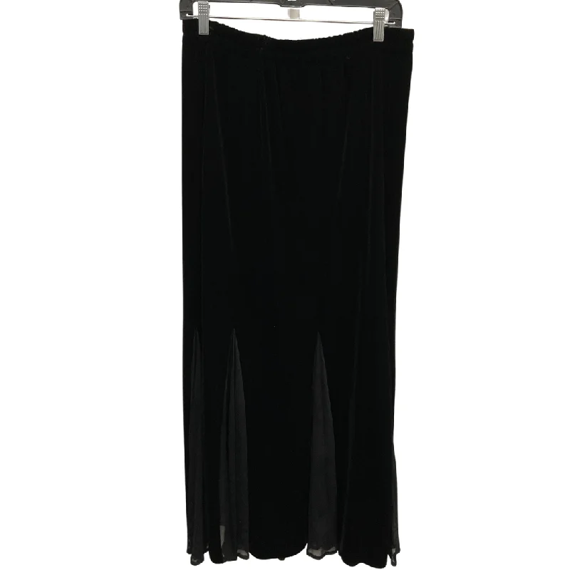 women's striped skirtsSkirt Maxi By R And K Originals In Black, Size: 10