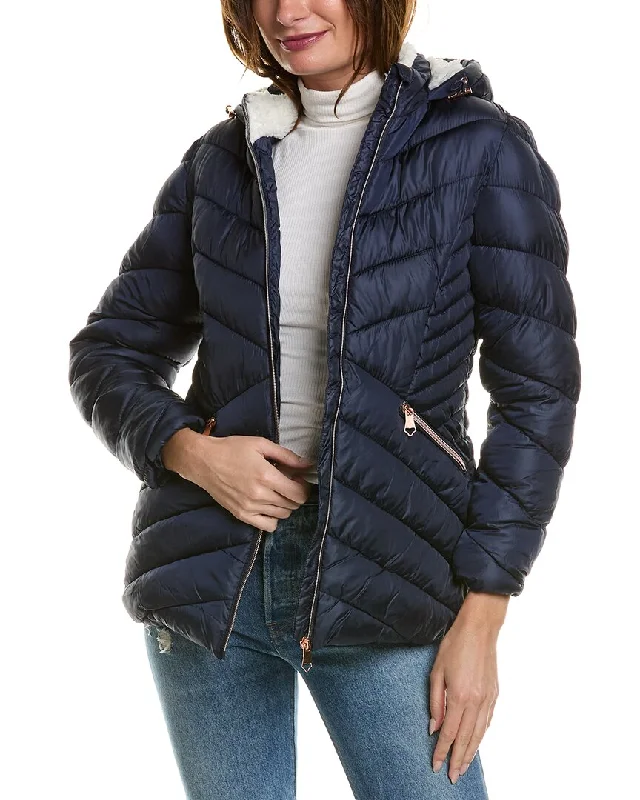 women's shearling coatsBig Chill Quilted Puffer Jacket