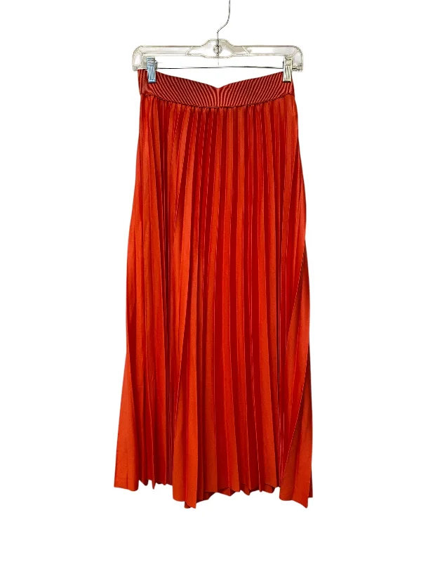 women's lightweight linen skirts for warm weatherSkirt Maxi By Clothes Mentor In Orange, Size: L