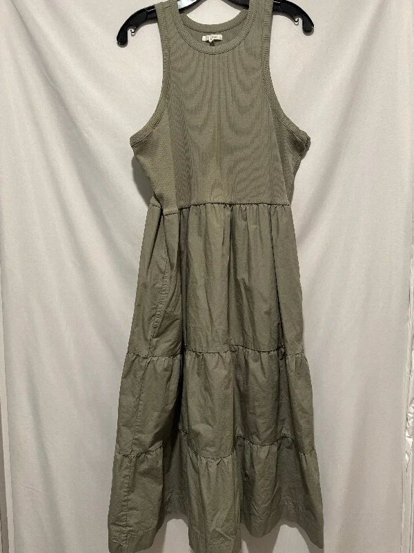 women's maximalist dressesDress Casual Midi By Maurices In Green, Size: 1x