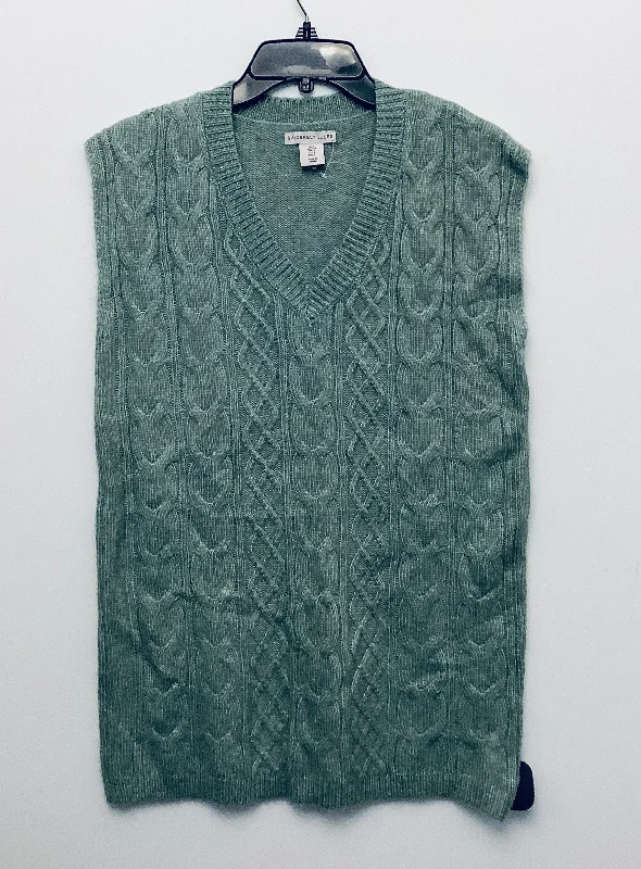 lightweight women's coatsVest Sweater By Cmc In Green, Size: S