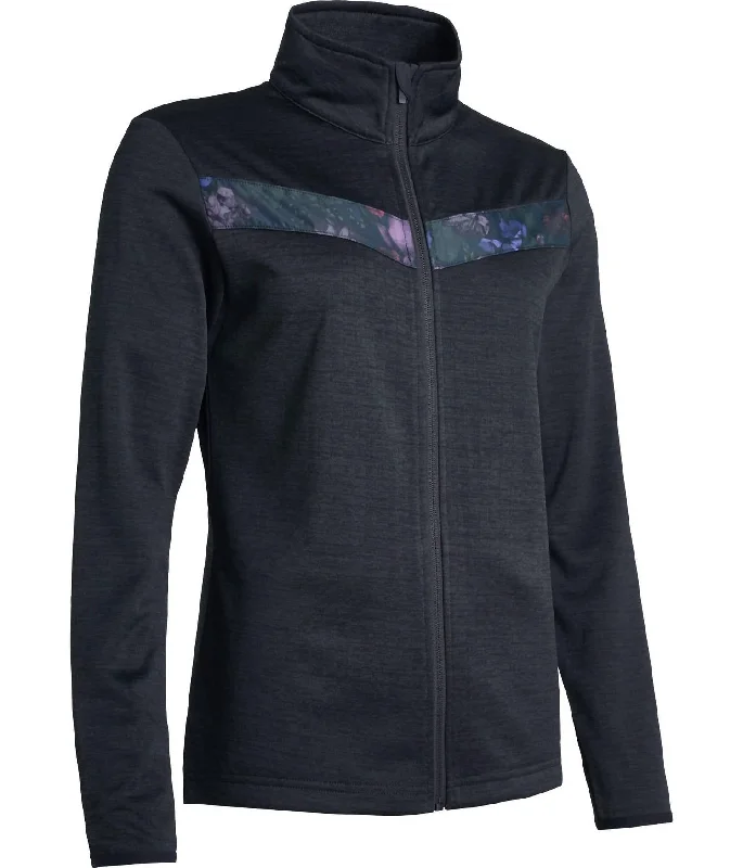 classic women's coatsWomen’S Fortrose Full-Zip Fleece Jacket In Black Flower