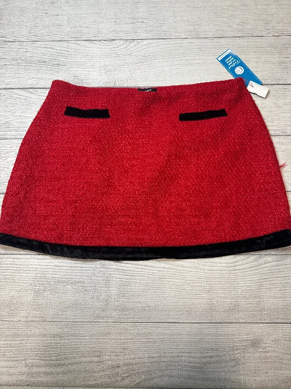 women's elegant skater skirtsSkirt Mini & Short By Cider In Red, Size: 26