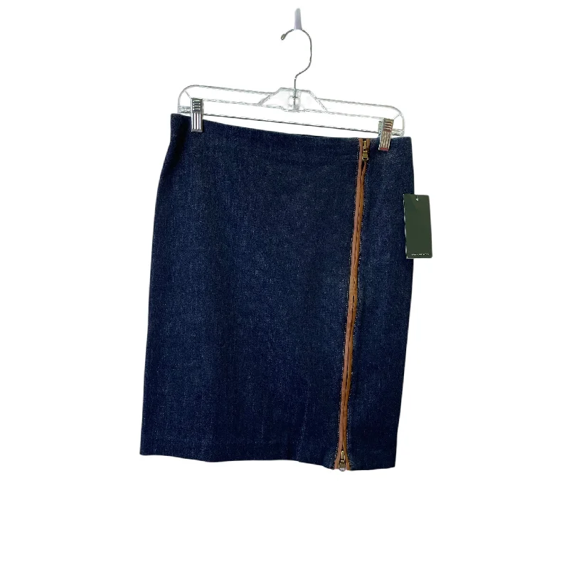 women's high-performance dressy skirtsSkirt Mini & Short By Lauren By Ralph Lauren In Blue Denim, Size:4P