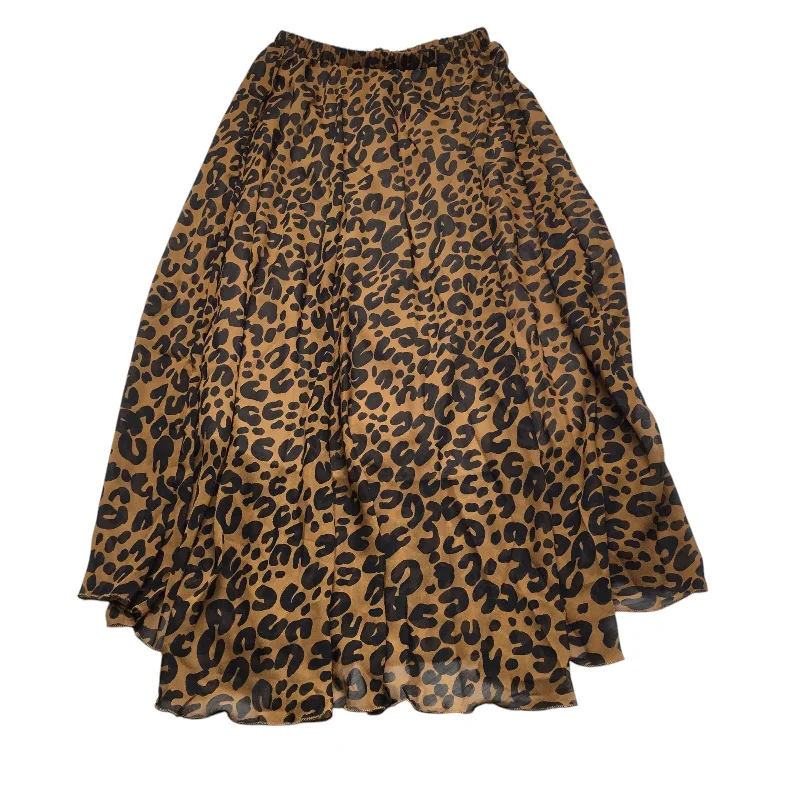 women's loungewear dressy skirtsSkirt Maxi By Clothes Mentor In Animal Print, Size: S