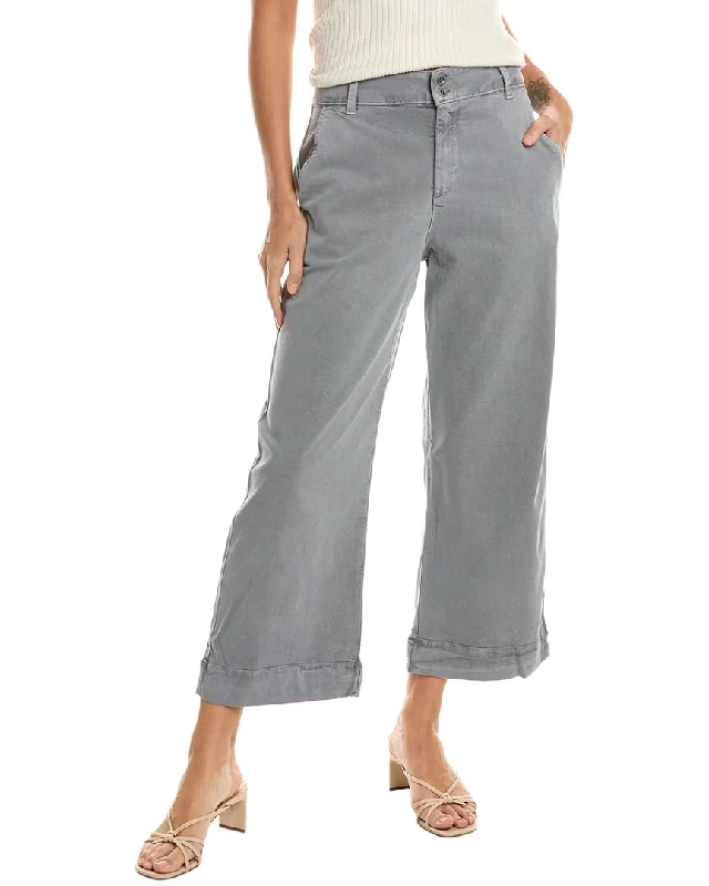 women's relaxed-fit pantsBella Dahl Wide Leg Crop