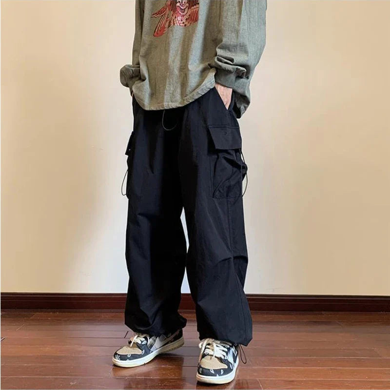 women's party pantsWomen Hip Hop Streetwear Trousers Harajuku Casual Parachute Y2k Oversize Pants