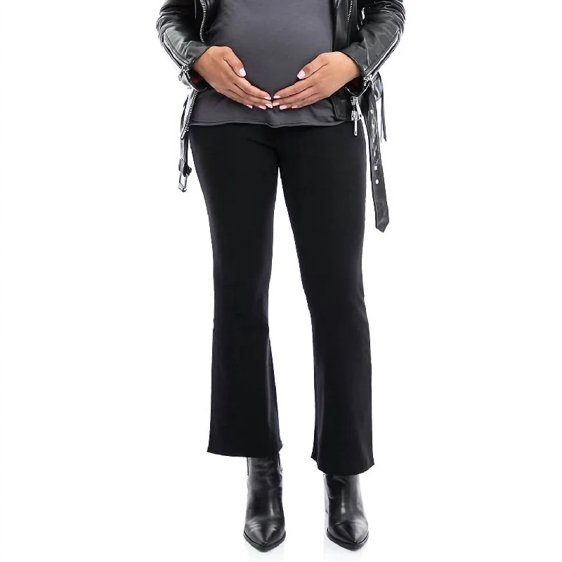 women's tall pantsMaternity 27'' Demi Boot With Bellyband Jeans In Black