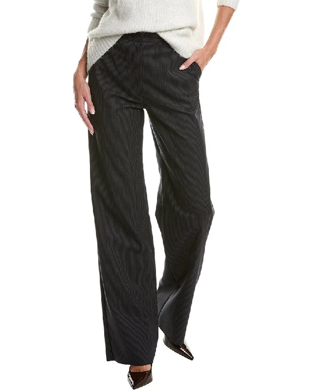 women's tall pantsMax Mara Studio Girante Wool-Blend Trouser