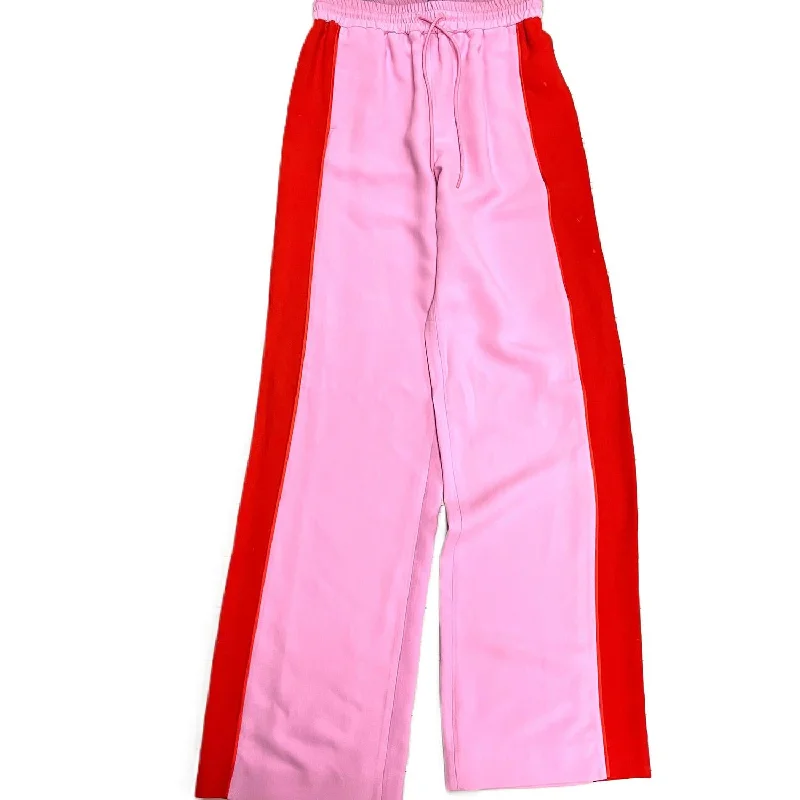 women's sustainable pantsPre-Loved Women's Luxury Designer Pants In Pink & Red