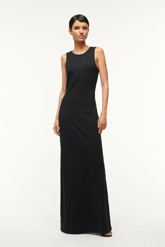 women's machine-washable dressesBARI DRESS | BLACK