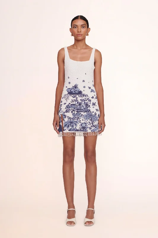 women's made-to-order dressesLE SABLE DRESS | BLUE TOILE