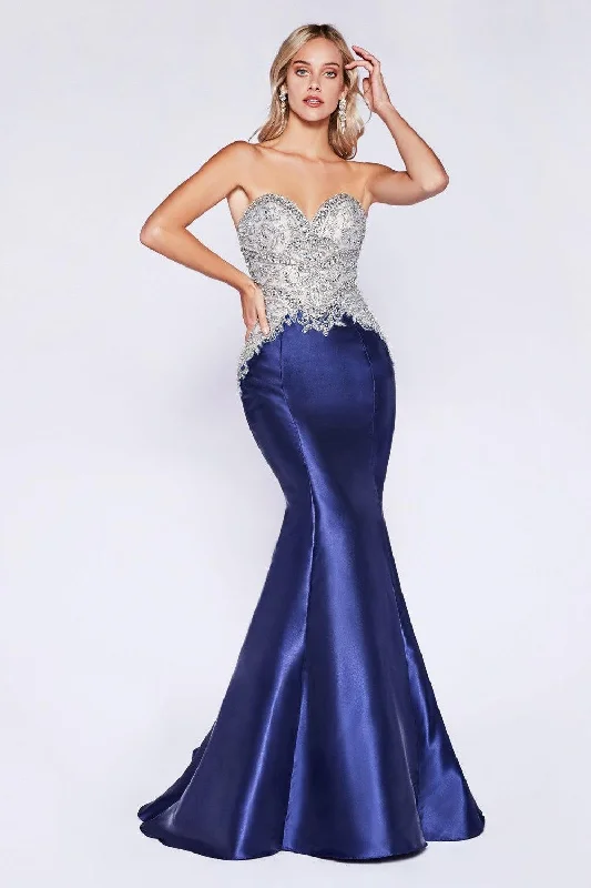 women's ball gown dressesCinderella Divine CD84099 Sexy Strapless Long Prom Dress