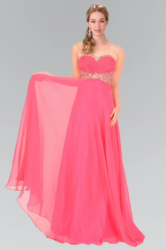 women's sleeveless dressesSweetheart Chiffon Long Prom Dress Formal