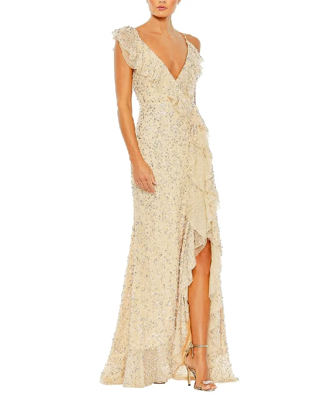 women's custom dressesMac Duggal Column Gown