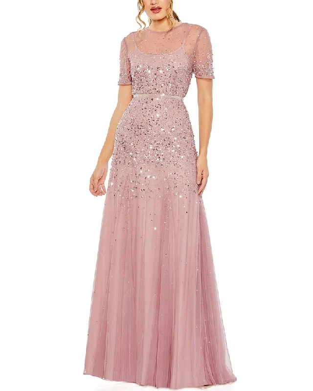 women's chiffon dressesMac Duggal Gown