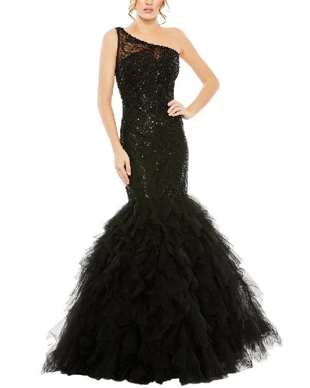 women's breathable dressesMac Duggal Gown