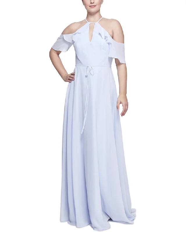 women's glam dressesMarchesa Notte Ferrara Sleeveless Long Gown