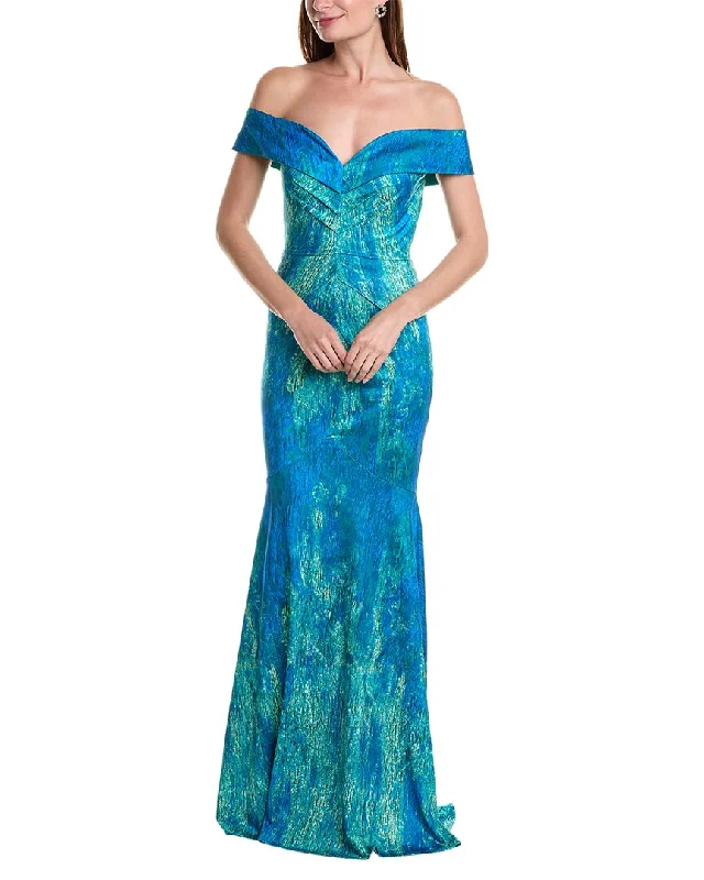 women's floral dressesRene Ruiz Mermaid Gown