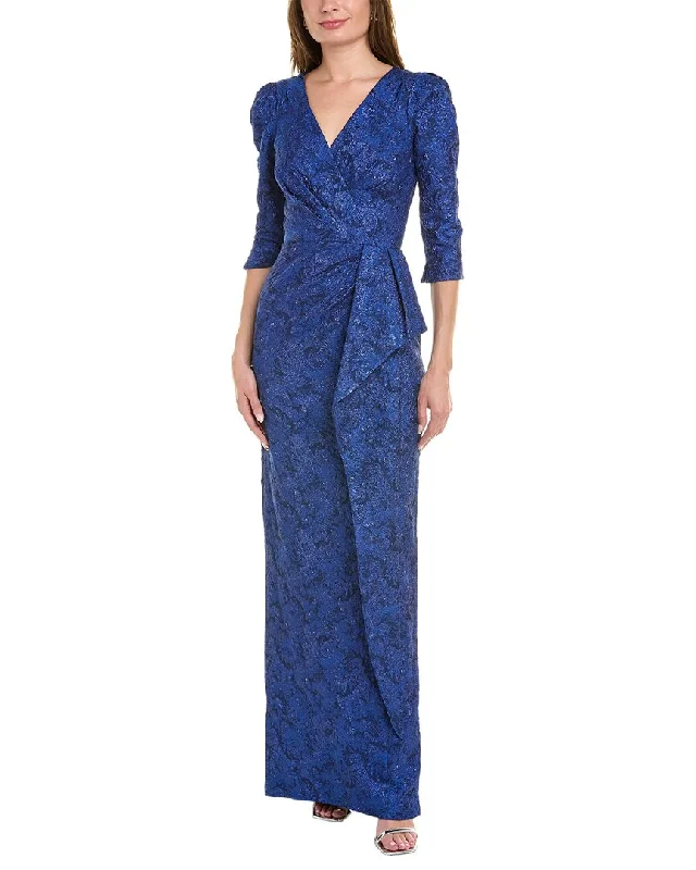 women's bridesmaid dressesTeri Jon by Rickie Freeman Jacquard Gown